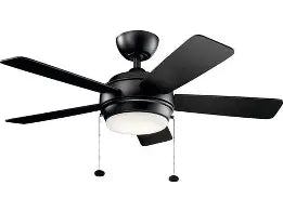 Kichler Starkk Ceiling Fan SBK